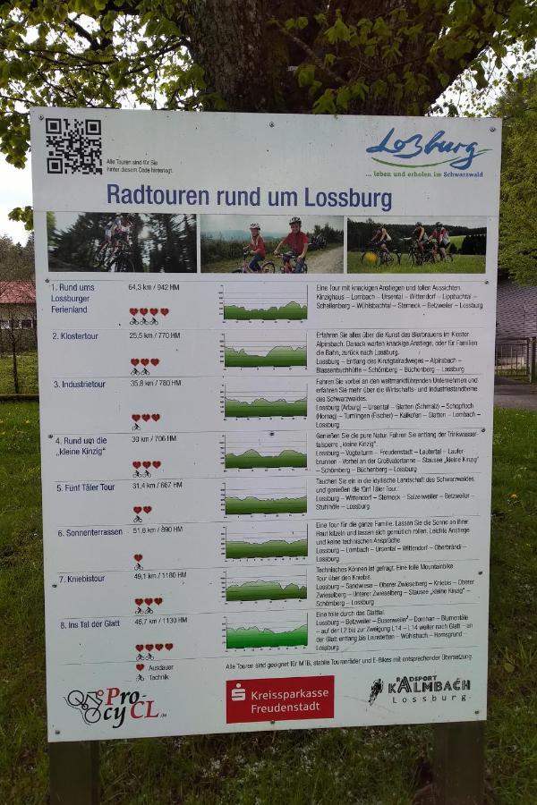 Loßburg Tiny-Ferienhaeusle Casa Wendy 빌라 외부 사진